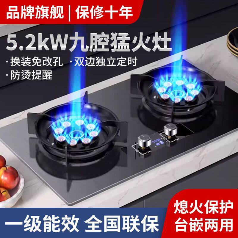 维妻好太太瓦斯灶双口炉