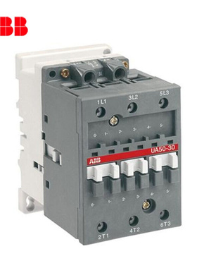 ABBUA切换电容器用交流接触器;UA50-30-00*220V-230V50Hz/230-24