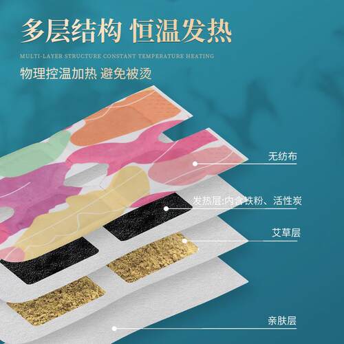 氨糖软骨素精油膝盖贴 热敷发热护膝蒸汽暖膝贴 FF