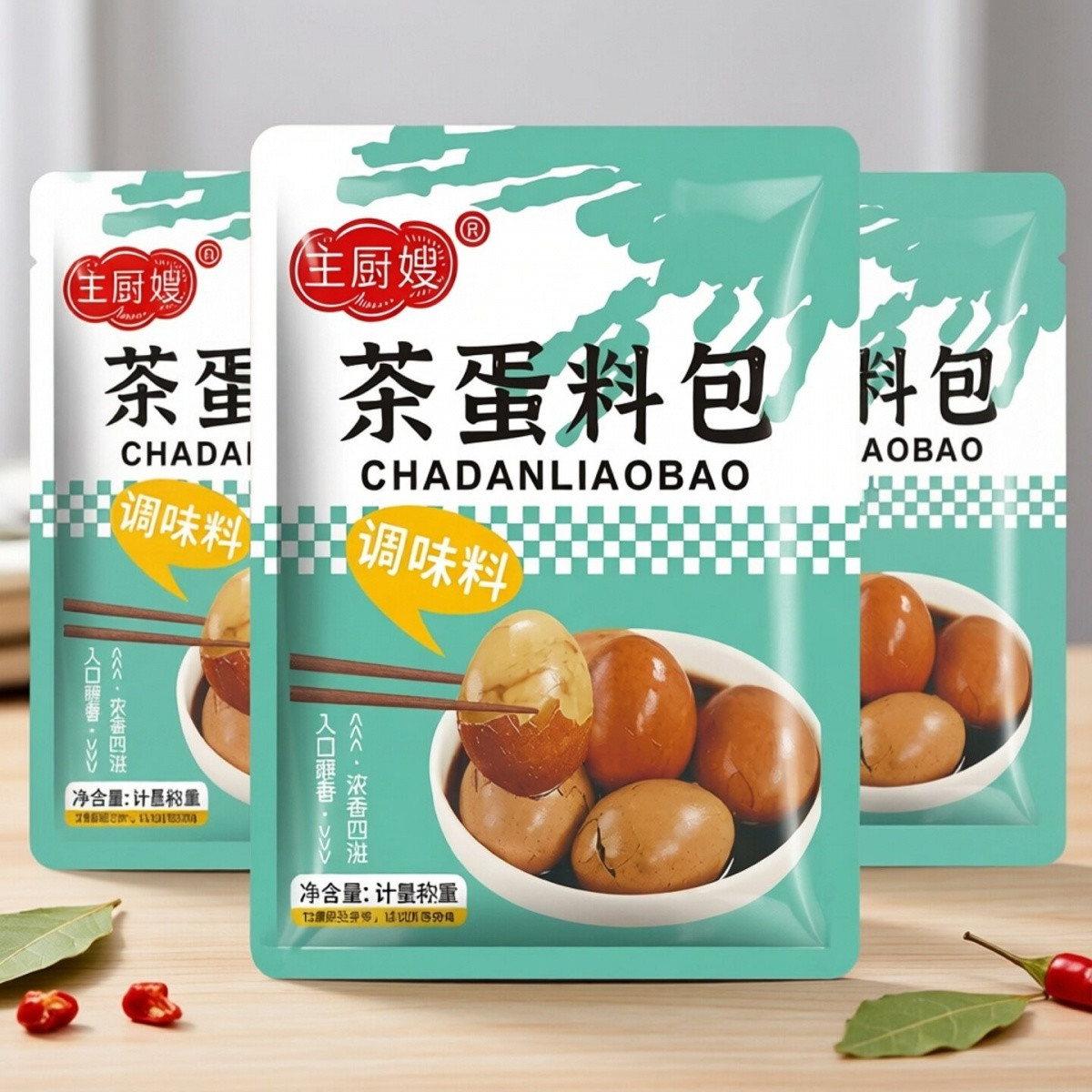 五香茶叶蛋调料包50g家用商用卤鸡蛋卤味专用卤料包