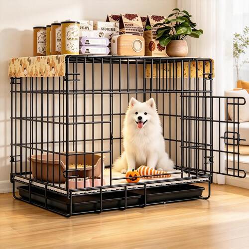 狗笼子小中型犬室内带厕所狗别墅