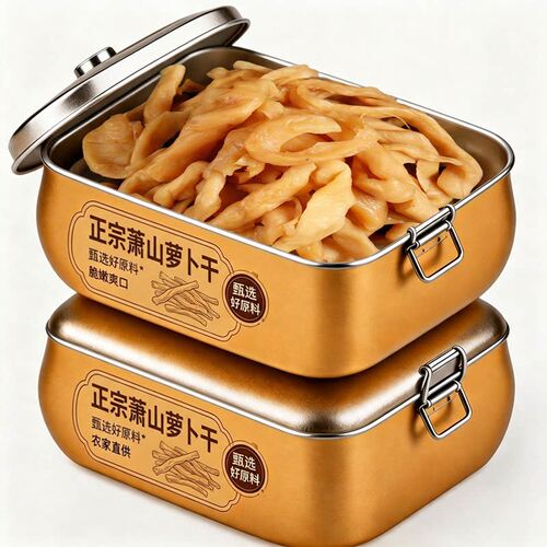 萧山萝卜干官方旗舰店正宗浙江钱江老字号非遗原味萝卜干杭州特产