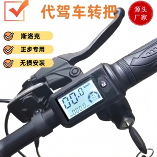 正步折叠车代驾车调速油门转把36V48V斯洛克带锁把手总成手柄定制