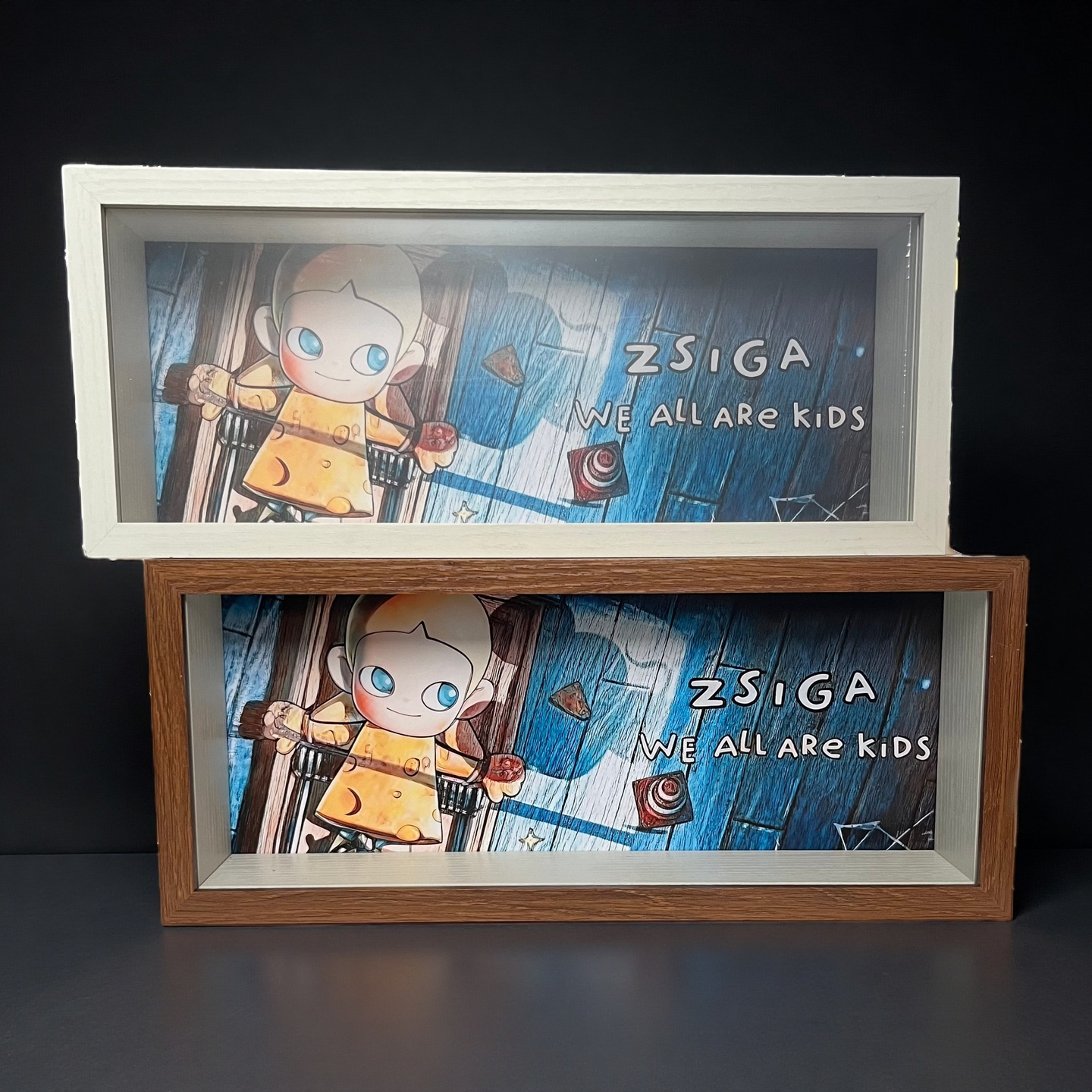 Zsiga这个世界没有大人嘎子姐盲盒相框盲盒收纳展示相框展示架diy