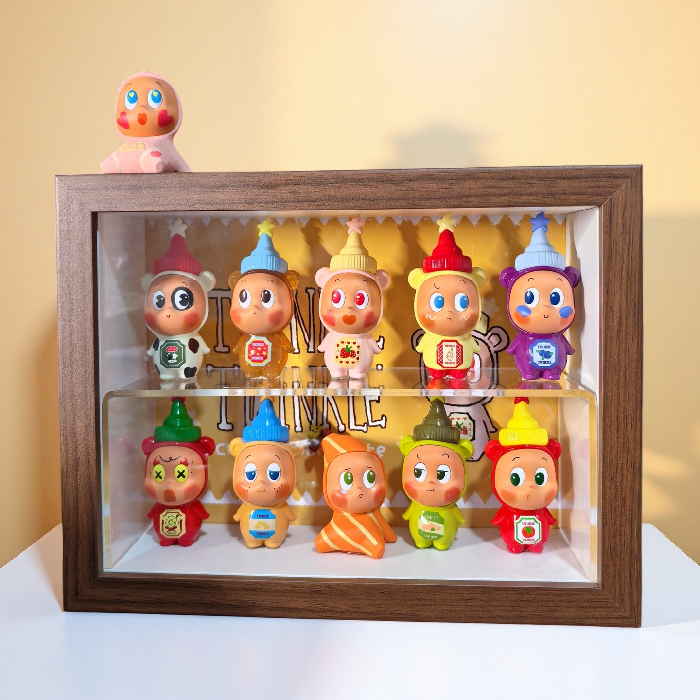 星星人随心配盲盒收纳盒展示架透明展示柜相框摆台桌面防尘柜子,家居饰品,相框/画框,淘宝优惠券,粉丝福利购,淘宝优惠卷