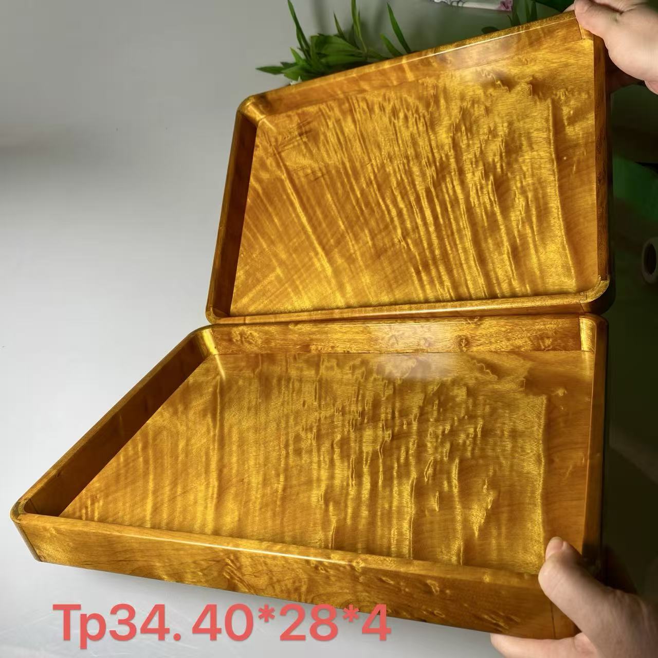 金丝楠木茶接水盘小叶桢楠托盘实木独板工艺礼品文承盘摆件茶