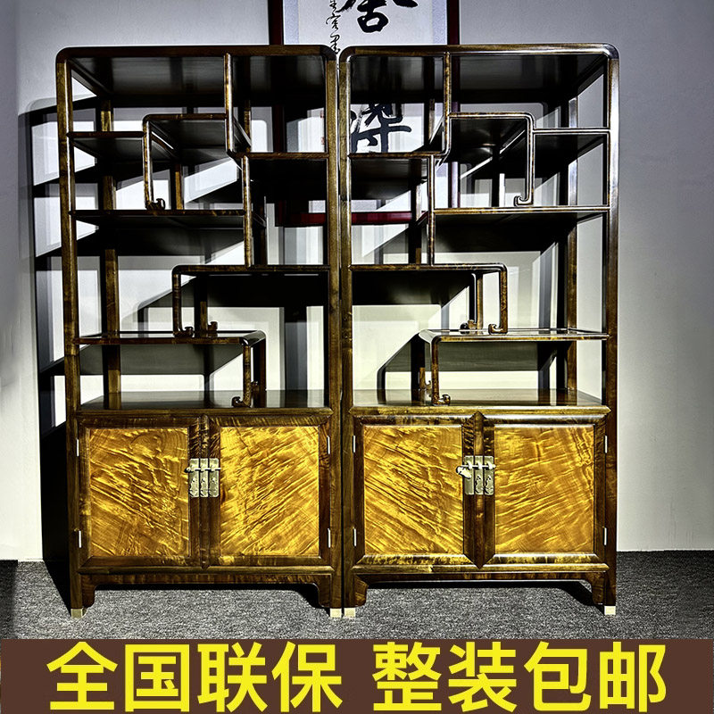 厂家直销阴沉木书柜书架保真材质