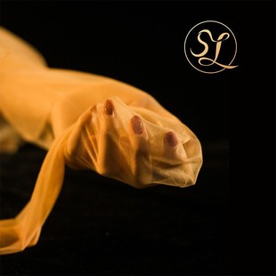 袜大码 无缝裆绫超薄隐形连裤 性感丝滑女夏薄款 黑极光丝袜 肤