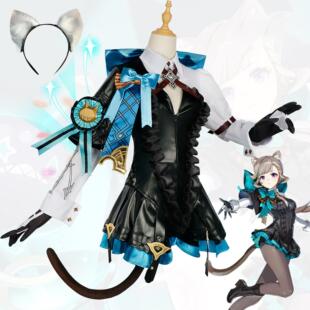 琳妮特cosplay原神枫丹双子游戏扮演服二次元万圣节cos服