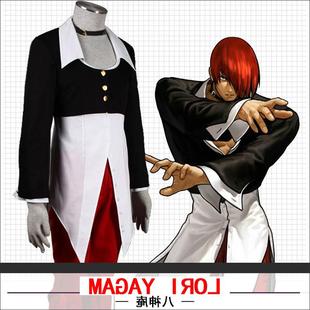 拳皇八神庵草薙京cosplay服装 圣威达动漫游戏cos服装厂家