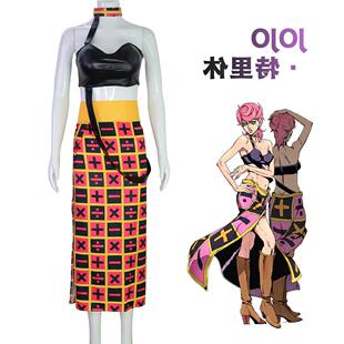 JOJO的奇妙冒险特里休·乌纳COS服萌娘JK女制服套装cosplay表演服