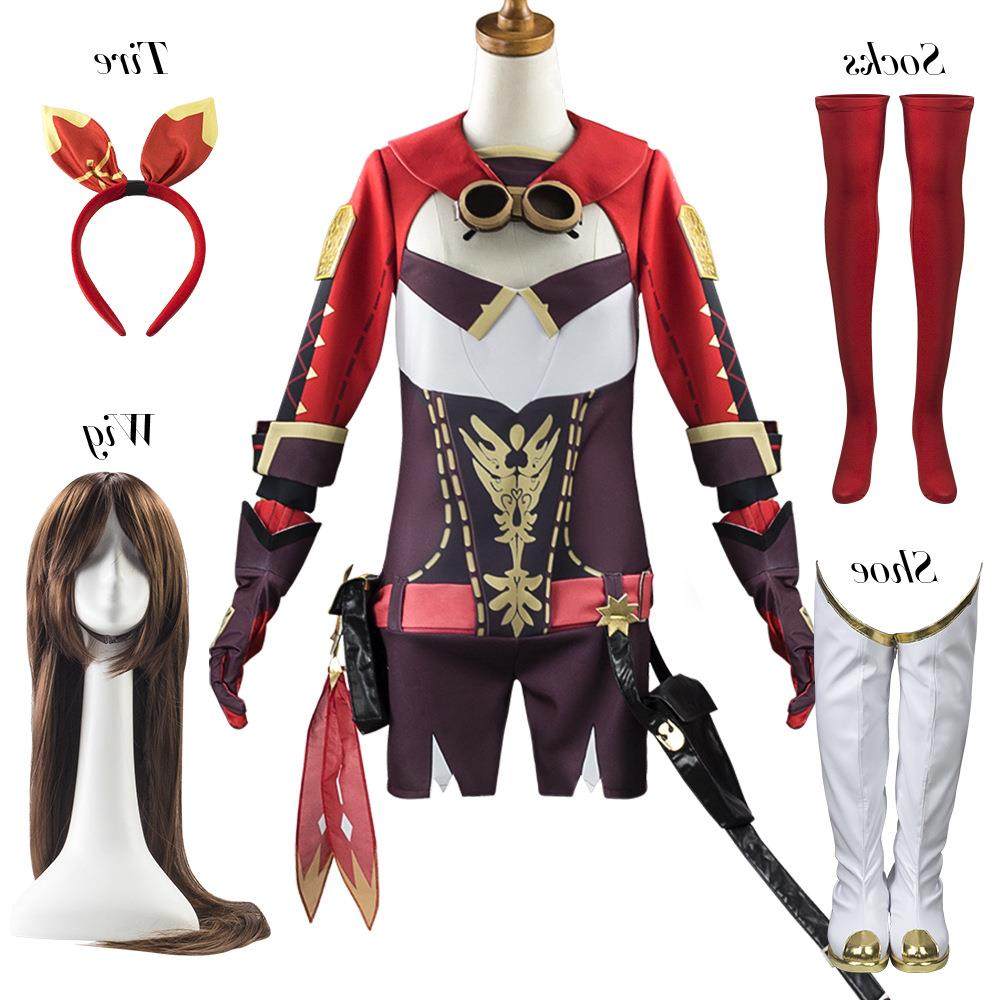 西风骑士团安柏cos服可爱风套装假发cosplay角色扮演动漫服装图片