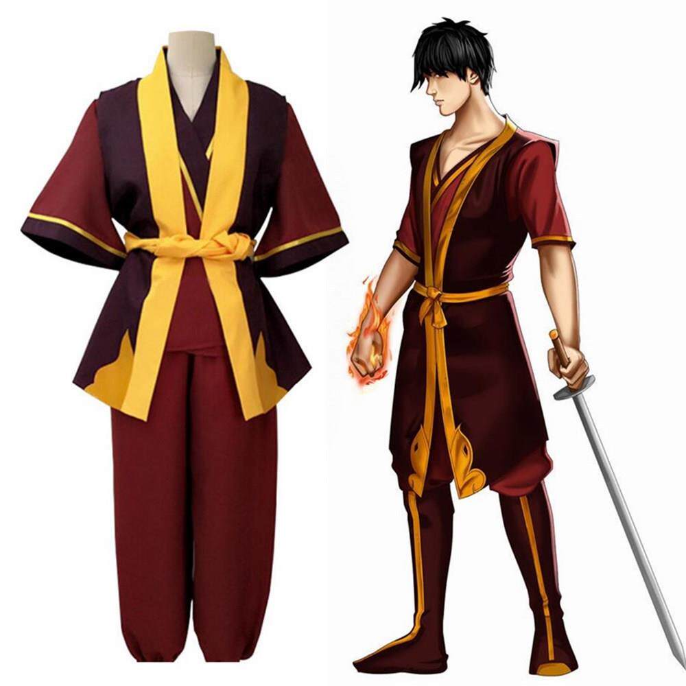 降世神通气宗cos烈火国祖寇王子祖克长短款cosplay