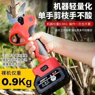 【下单立减100】德国进口电动修枝剪刀粗枝剪树枝修剪无线锂电ZD