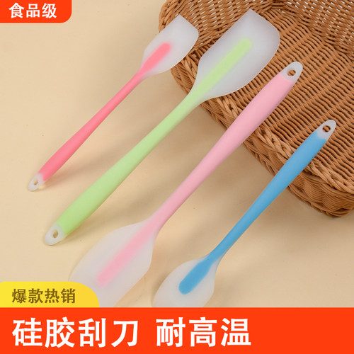 硅胶铲子耐高温蛋糕模具家用食品级刮刀 烘焙用具搅拌棒蛋糕软刮