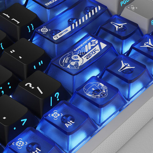 NORIIY《机械核》骆砾原厂侧刻PBT五面热升华透光机械键盘键帽