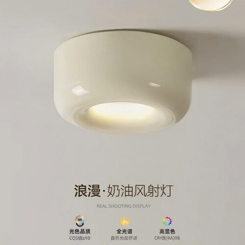 超薄圆弧设计明装射灯