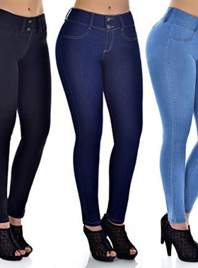 Slim Slim Versatile Casual Leggings修身显瘦百搭休闲小脚裤女