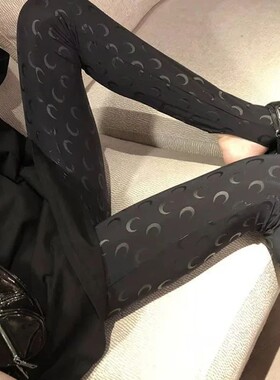 印花高腰瑜伽打底九分裤女士Printed high waisted yoga leggings