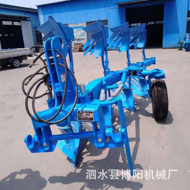 后桥式五铧犁地机 加强液压翻地犁 深浅深松翻转犁