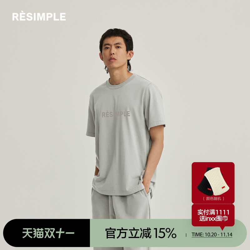 商场同款短袖RESIMPLE