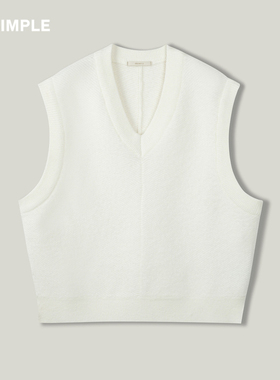 RESIMPLE简单点纯色休闲夏季上衣潮牌高级感品质简约无袖背心0366
