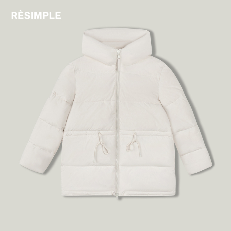RESIMPLE中长款羽绒服女款2025年新款时尚洋气高级感超好看1757
