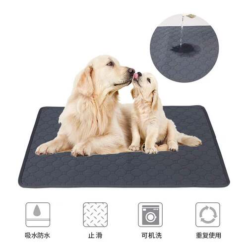 新品 可水洗宠物尿垫防滑防粘毛宠物吸水隔尿布垫多功能猫狗训练