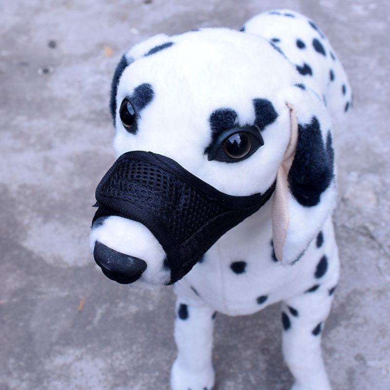 狗狗防咬嘴套网格尼龙宠物狗狗口罩透气嘴罩防咬防叫防误食防叫