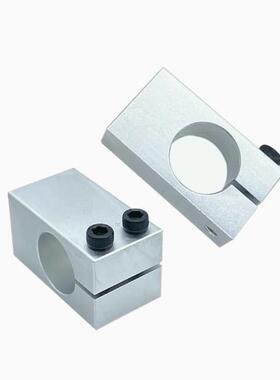 固定夹单孔RDU06支柱KQM20四孔KQMU12两孔带螺纹固定座平行传感器