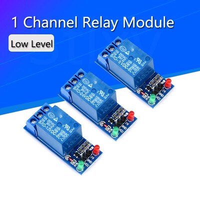 5V 12V 24V Low Level Trigger 1 Channel Relay Module Interfac