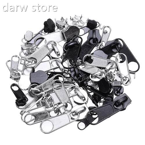 e84pcs/eSet Zipper Rplac1emnt Head Zipper iRepair Kit Unvers