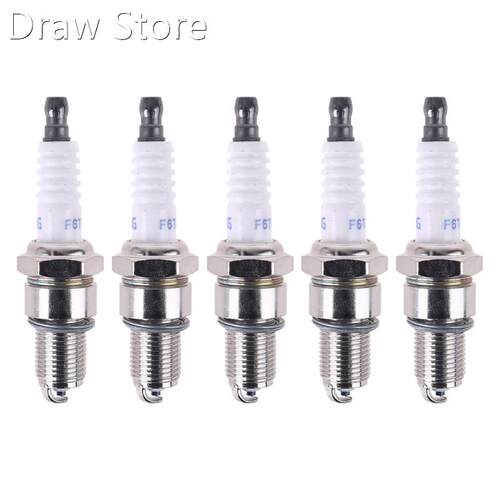 5Pcs Honde 98079-56846 (BPR6ES) Small Engine Spark Plug 适用