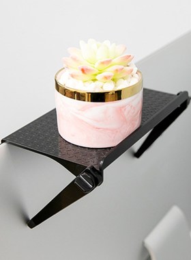 Adjustable TV Top Storage Shelf Rack Holder Computer Monitor