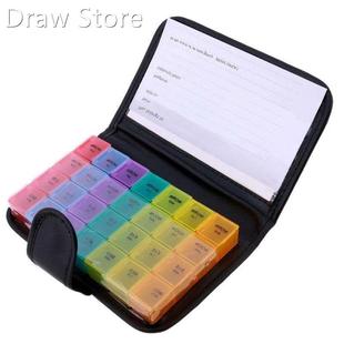 PorTaBle 28 Grids Pills Box Holder TaBleT Pill Case Medine