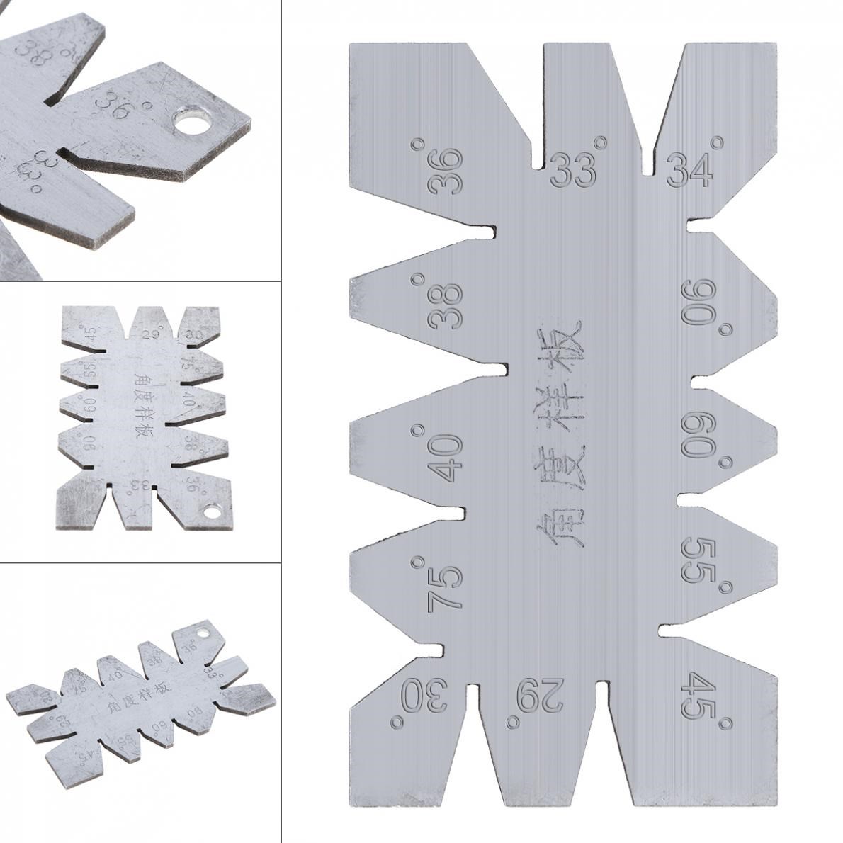 Stainless Steel Thread Gauge Central gauge Angle Tooling Pla