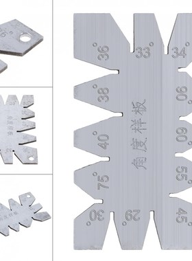 Stainless Steel Thread Gauge Central gauge Angle Tooling Pla