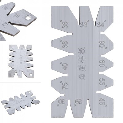 Stainless Steel Thread Gauge Central gauge Angle Tooling Pla