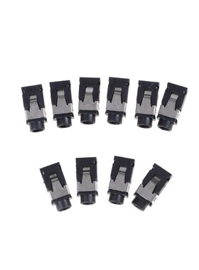 New 10pcs/lot PJ321 3.5mm Female Audio Connector 4 Pin SMT H