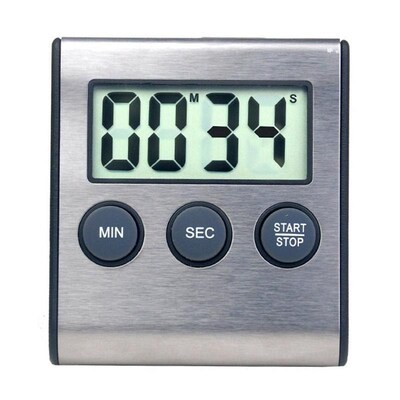 Digital Kitchen Timer Magnetic Digital Chronometer LCD Scree