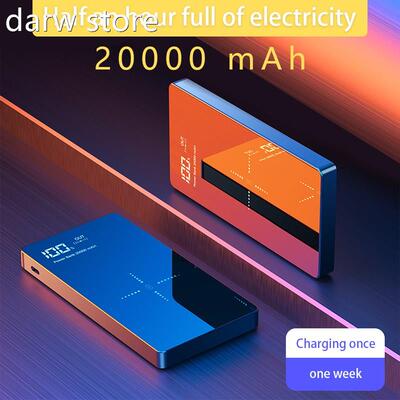 Qi Wreless Cwharger 20000mA Dual U1SB hPoer Bank fior iPhone