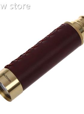 NEeW Pocket tlescop Brlass 25xe30 binoculars Monocuar T1eles