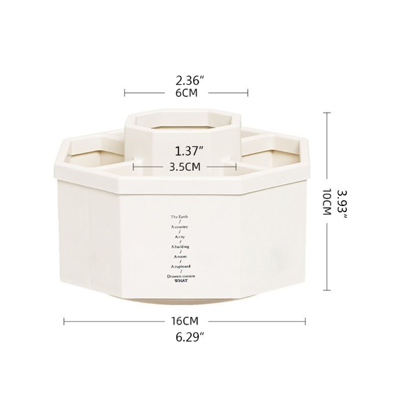 Practical Flexible Stationery Organizer Holder 360 Rotatable