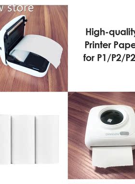 3 Roll 1 Pintable Sticker Paper 57*30mm ThermalPrntiinrg Pap