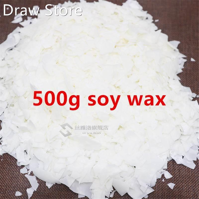 500g Pure Soy Wax Flakes Scented Candles Materials DIY Wax C