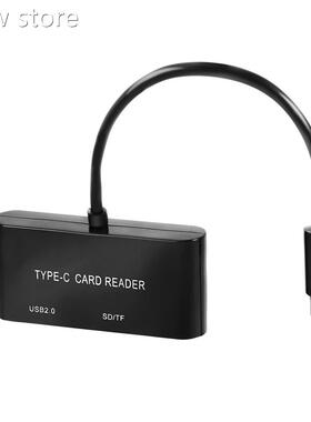 Mle female USB 2.0 Tyape C Micro SdD Card Read1er Ataper OTG