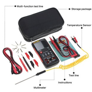 Profesional Q1 True-RMS Digital Multimeter analogico multime