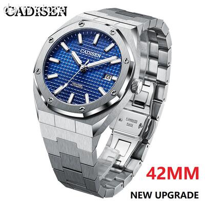CADISN ENew 42MM Men  Watches Mechancal Autom1atic NH35ABliu