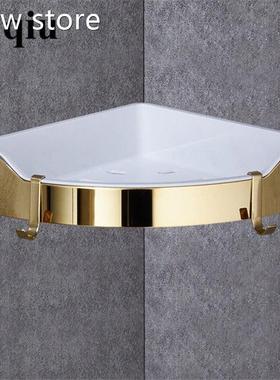 Corner Shef GolldenSta1inless Stee +l ABS Bathroom She lves