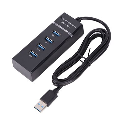 4-port USB Hub Splitter Extender 5Gbps USB3.0 Adapter High-s